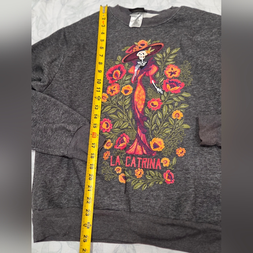 sweater with catrina print - Picture 2 of 5